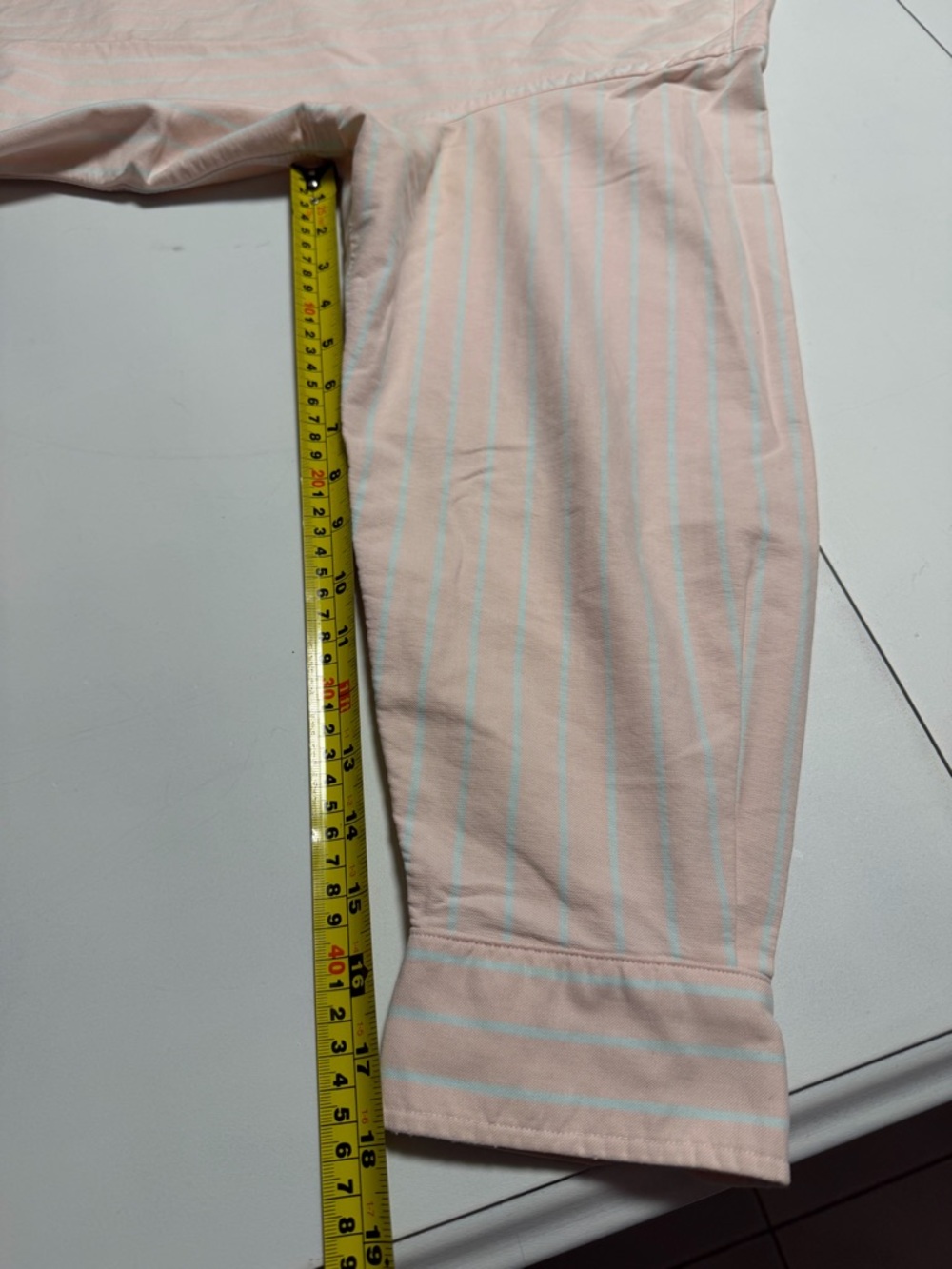 Polo Ralph Lauren Pale Pink Striped Button-Down Oxford Shirt - Picture 10 of 15